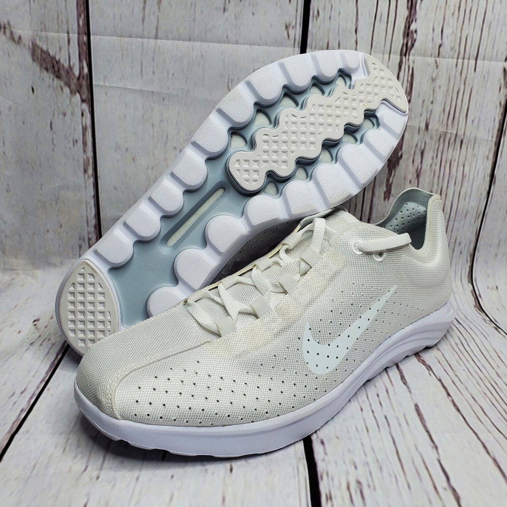 NIKE MAYFLY LITE BR WHITE PURE PLATINUM Size 9.5